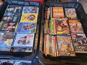 Lot of 260 Random DVDs Bundle Wholesale Bulk DVDs  Good Titles DVD Movies