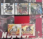pokemon games and Nintendo 3Ds Lot