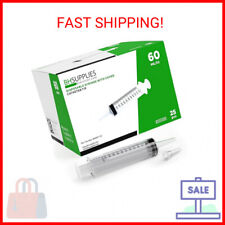 BH Supplies 60mL Syringe Catheter Tip Sterile with Caps - (No Needle) - Sterile