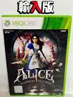 Microsoft xbox 360 Game soft North American ver. Alice The Madness Returns