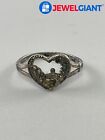 M STERLING SILVER RING SZ 11.75 MISSING STONES TARNISH BAND 3.5 G #ED262