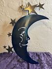 Vintage Moon and Stars Hanging Wall Art