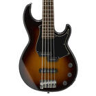 Yamaha BB435 5-String Bass Guitar, Rosewood Fingerboard, Tobacco Brown Sunburst