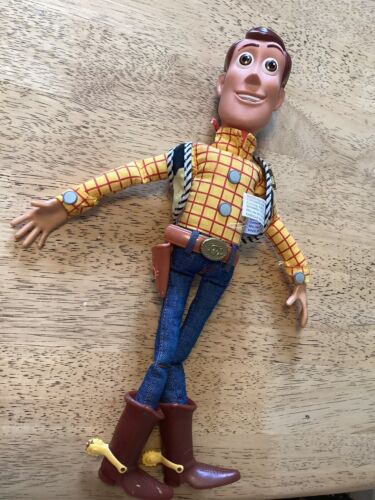 Disney Pixar Toy Story Talking (Works) Woody Pull String Thinkway Toys