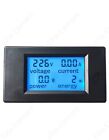 AC 80-260V LCD Digital 100A Volt Watt Power Meter Ammeter Voltmeter 110V 220V