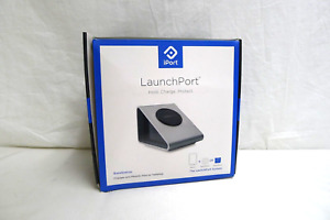 iPort Launchport BaseStation Charger iPad Tabletop Silver