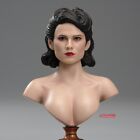 1:6 Hayley Atwell Beauty Girl Head Sculpt For 12'' Female Action Figure Body Toy