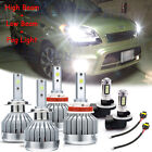 For Kia Soul 2012 2013 6000K White 6x LED High Low Headlight Fog Light Bulbs Pkg (For: 2013 Kia Sportage)
