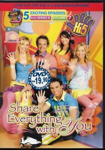 Hi-5 Share Everything DVD 2006 Series 8 Vol.7 Australian Children TV Educational