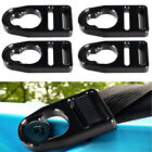 4pc Aluminum Kayak Seat Strap Replacement Buckle Clip for Lifetime for Emotion