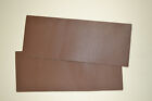 Leather Pieces - Brown Bonded Cowhide - 4 x 10 - 5 Pieces #2 Grade(E490)