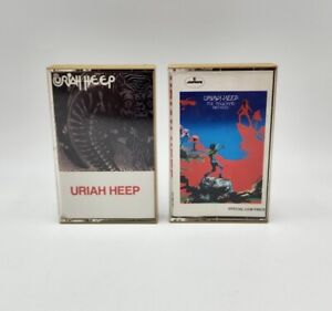 New ListingUriah Heep Cassette Tapes Self Titled + Musicians Birthday Lot Of 2