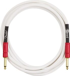 099-0810-209 Fender John 5 Capsule Collection 10' Instrument Cable White/Red