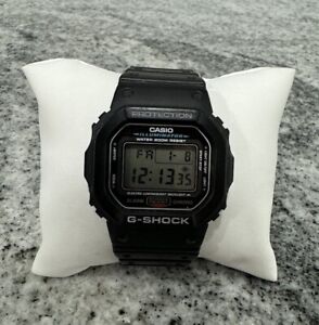 Casio G-Shock Watch Men Black Digital Alarm Chrono 200M DW-5600E 3229 New Batt
