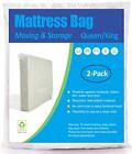 Mattress Bag for Moving and Storage 6 Mil Heavy Duty Queen and King Size 1