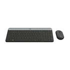 Logitech Slim Wireless Keyboard and Mouse Combo - Low Profile Compact Layout