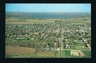 Milford Iowa IA c1950s Aerial View from South, Town, Lake and Main Street