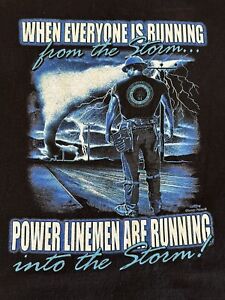 IBEW Union T Shirt Mens XXL Local 245 Rossford Ohio Electrical Workers Lineman