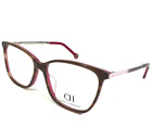 Carolina Herrera Eyeglasses Frames VHE758K COL.06BA Pink Red Tortoise 54-16-135