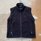 Patagonia Solid Black Fleece Vest Synchilla Full Zip-up [Size XL] USA Made