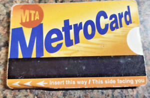 NYC MTA Transit Pocket Metro Card Holder MAP New York City Transit LIRR Railroad