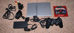 New ListingSony Playstation 2 PS2 Slim Console w/ Hookups / Controller / Game Tested  #137