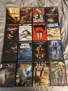Lot of 16 Horror Movies (Hill Have Eyes, Insidious, Prom Night, Etc)