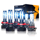 For GMC Yukon XL 2015 - 2019 6X 6000K LED Headlights + Fog Light Bulbs Combo Kit (For: GMC)