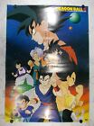 Dragon Ball Z Official commercial goods vintage poster TOEI Vegeta,Gohan,Videl
