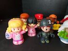 Fisher Price Little People Family Children Workers Play Figures Lot Of 13