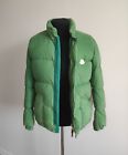 Moncler x Visvim Borosiri Mens Cotton Polyamide Green Down Jacket Size 1 / S