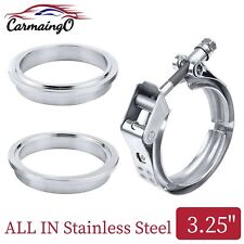 3.25'' Quick Release V-Band Clamp Stainless Steel Male Female Flange Turbo Pipe