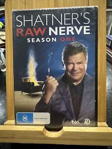 Shatner's Raw Nerve Season 1  DVD Brand New  2009 Region 4
