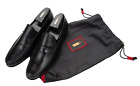 ZILLI Black Calf Leather Moccasins with Shoe Trees Loafer Dress Shoes 12 (EU 45)