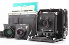 New Listing[Near MINT] Wista 45 VX 4x5 Camera + 100mm 150mm 210mm Lenses From JAPAN