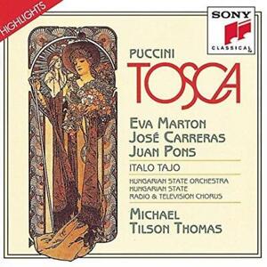 Tosca - Music CD - Michael Tilson Thomas -  1994-06-14 - Sony Classical - Very G
