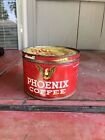 Vintage Phoenix Coffee Can One Pound Schnull & Co Indianapolis