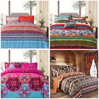Shatex 3 Piece Soft Cozy Bedding Comforter Set Boho Style Colorful Set Full Size