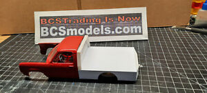 1/25 Model Flat Bed Ultility truck body  1:25 scale model kit Diorama Assembly r
