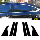For 2014-2020 Chevrolet Impala Door Pillar Post Trim Gloss Black Car Accessories