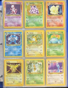 Pokemon TCG assorted cards Vintage Only - WOTC Base set / Jungle / Fossil / Neo