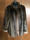 Long Hair/Sheared Beaver Fur Coat