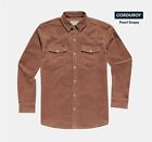 BRAND NEW. Poncho Corduroy Men’s Shirt. Size  2XL. Color Faded Auburn. MSRP $110