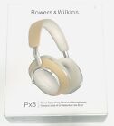 B&W Px8 Wireless Bluetooth Over-Ear Headphones w Active Noise Cancellation(Tan)