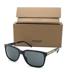 Burberry BE4181 300187 Black / Gray  58mm Sunglasses