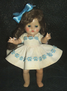 1952 ~ OLD STRUNG GINNY DOLL wearing MARGIE OUTFIT ~ VOGUE