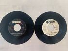 RAINDROPS Lot Of 2  PROMO 45 RPM The Sweetheart Song - In the Still of the Night