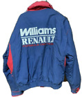 Williams Renault Formula 1 F1 Racing Team Cotton Jacket Size Medium Vintage