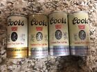 Coors 7oz Beer Cans (four Different)