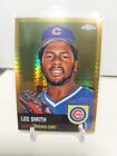 2022 Topps Chrome Platinum Anniversary #372 Lee Smith Cubs Gold Prism Refractors